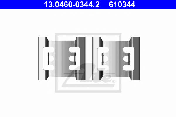 Ate 13.0460-0344.2 Mounting kit brake pads 13046003442: Buy near me in Poland at 2407.PL - Good price!