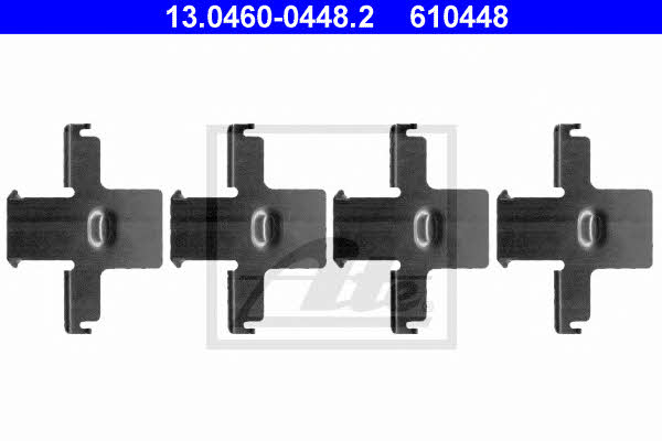 Ate 13.0460-0448.2 Mounting kit brake pads 13046004482: Buy near me in Poland at 2407.PL - Good price!