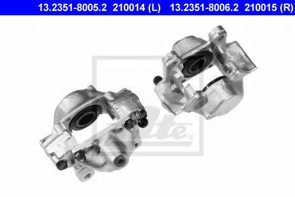 Ate 13.2351-8006.2 Brake caliper rear right 13235180062: Buy near me at 2407.PL in Poland at an Affordable price!
