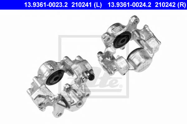 Ate 13.9361-0024.2 Brake caliper rear right 13936100242: Buy near me at 2407.PL in Poland at an Affordable price!