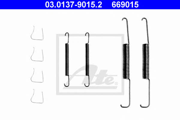 Ate 03.0137-9015.2 Mounting kit brake pads 03013790152: Buy near me in Poland at 2407.PL - Good price!