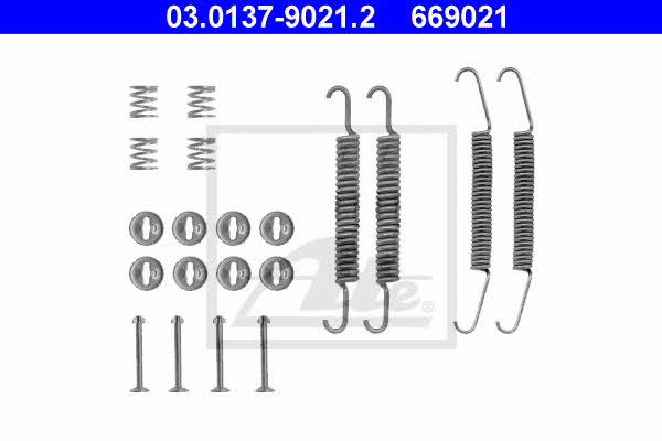 Ate 03.0137-9021.2 Mounting kit brake pads 03013790212: Buy near me in Poland at 2407.PL - Good price!