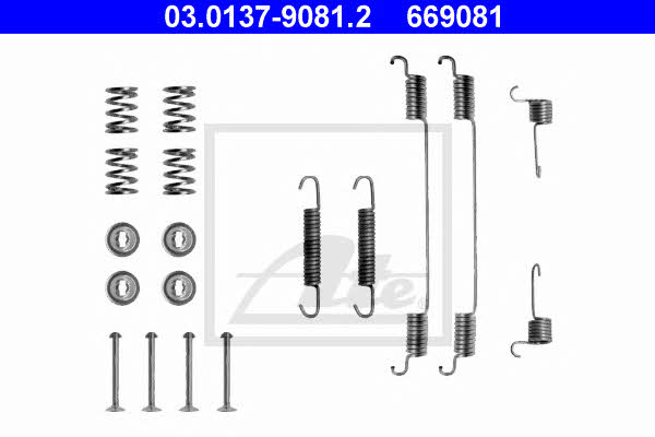 Ate 03.0137-9081.2 Mounting kit brake pads 03013790812: Buy near me in Poland at 2407.PL - Good price!