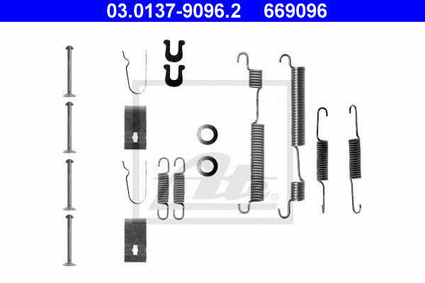 Ate 03.0137-9096.2 Mounting kit brake pads 03013790962: Buy near me in Poland at 2407.PL - Good price!