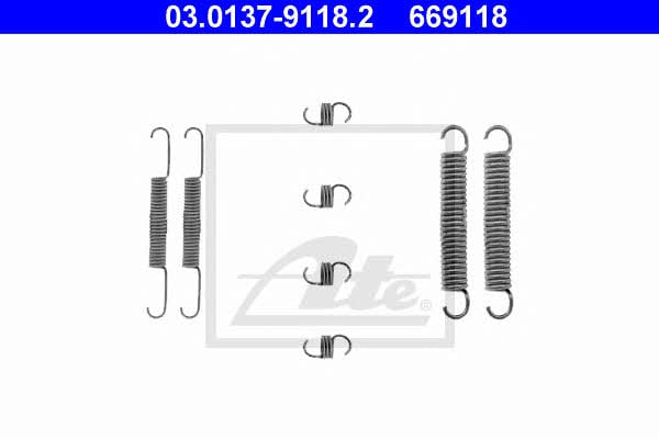 Ate 03.0137-9118.2 Mounting kit brake pads 03013791182: Buy near me in Poland at 2407.PL - Good price!