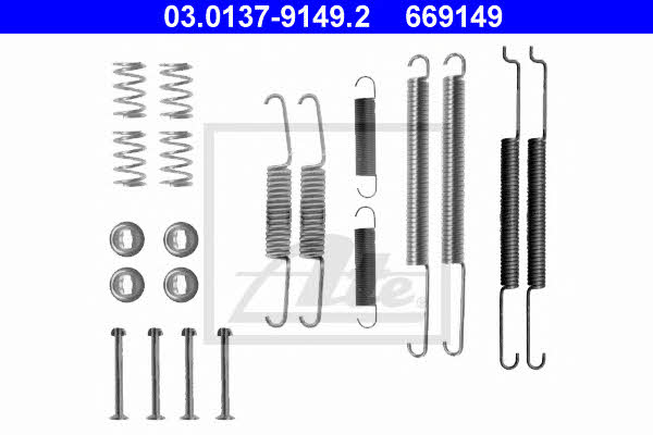 Ate 03.0137-9149.2 Mounting kit brake pads 03013791492: Buy near me in Poland at 2407.PL - Good price!