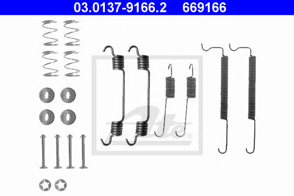 Ate 03.0137-9166.2 Mounting kit brake pads 03013791662: Buy near me in Poland at 2407.PL - Good price!