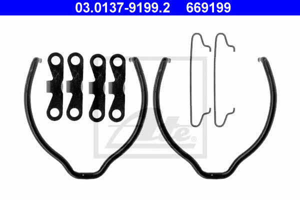 Ate 03.0137-9199.2 Mounting kit brake pads 03013791992: Buy near me in Poland at 2407.PL - Good price!