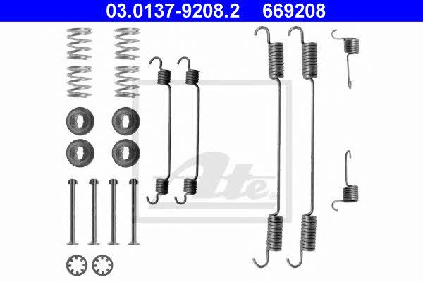 Ate 03.0137-9208.2 Mounting kit brake pads 03013792082: Buy near me in Poland at 2407.PL - Good price!