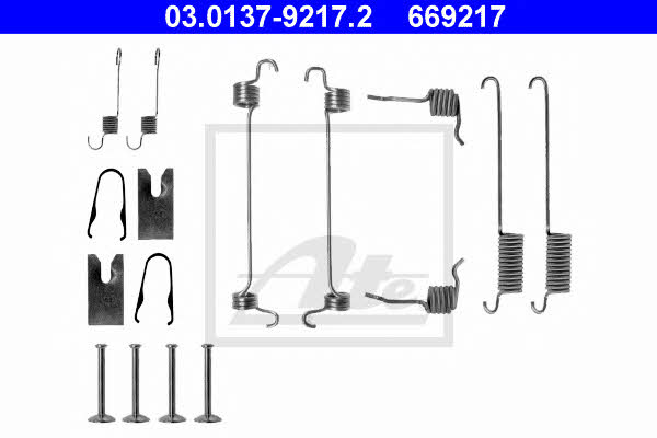 Ate 03.0137-9217.2 Mounting kit brake pads 03013792172: Buy near me in Poland at 2407.PL - Good price!