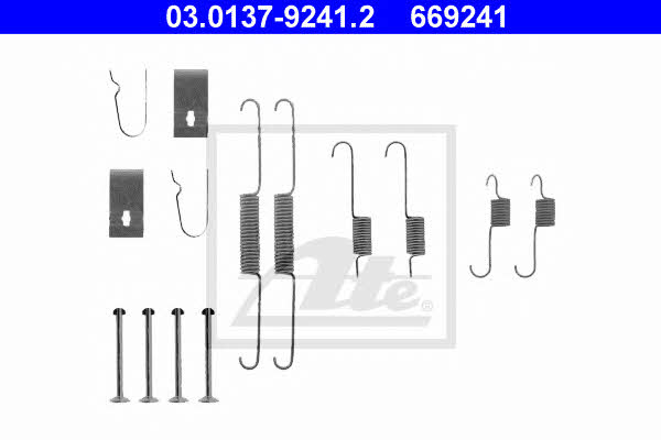 Ate 03.0137-9241.2 Mounting kit brake pads 03013792412: Buy near me in Poland at 2407.PL - Good price!