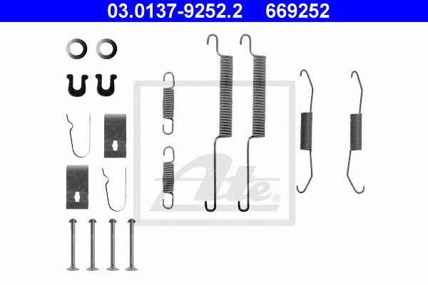 Ate 03.0137-9252.2 Mounting kit brake pads 03013792522: Buy near me in Poland at 2407.PL - Good price!