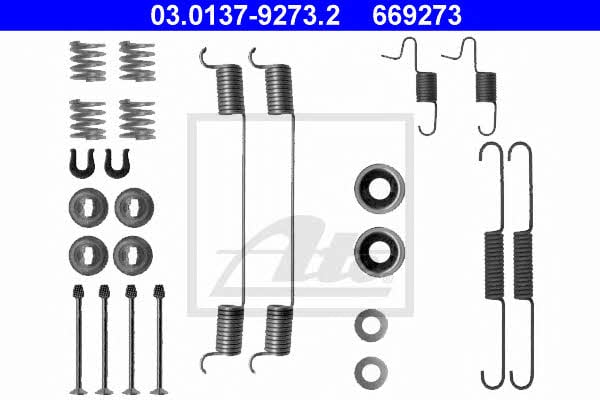 Ate 03.0137-9273.2 Mounting kit brake pads 03013792732: Buy near me in Poland at 2407.PL - Good price!