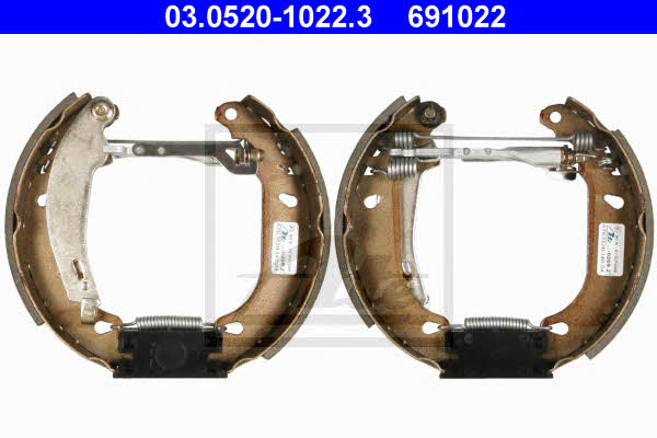 Ate 03.0520-1022.3 Brake shoe set 03052010223: Buy near me in Poland at 2407.PL - Good price!