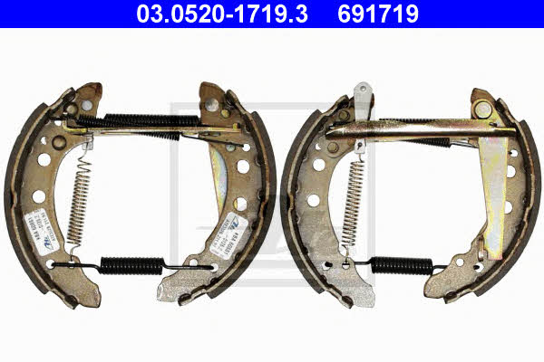 Ate 03.0520-1719.3 Brake shoe set 03052017193: Buy near me at 2407.PL in Poland at an Affordable price!