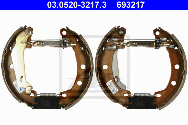 Ate 03.0520-3217.3 Brake shoe set 03052032173: Buy near me at 2407.PL in Poland at an Affordable price!