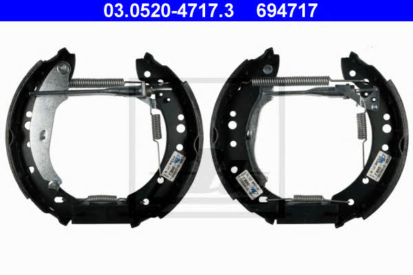 Ate 03.0520-4717.3 Brake shoe set 03052047173: Buy near me at 2407.PL in Poland at an Affordable price!