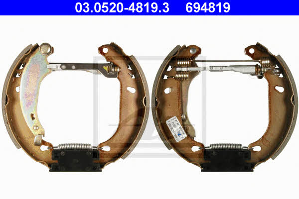 Ate 03.0520-4819.3 Brake shoe set 03052048193: Buy near me in Poland at 2407.PL - Good price!