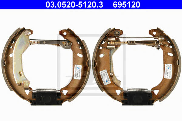 Ate 03.0520-5120.3 Brake shoe set 03052051203: Buy near me in Poland at 2407.PL - Good price!