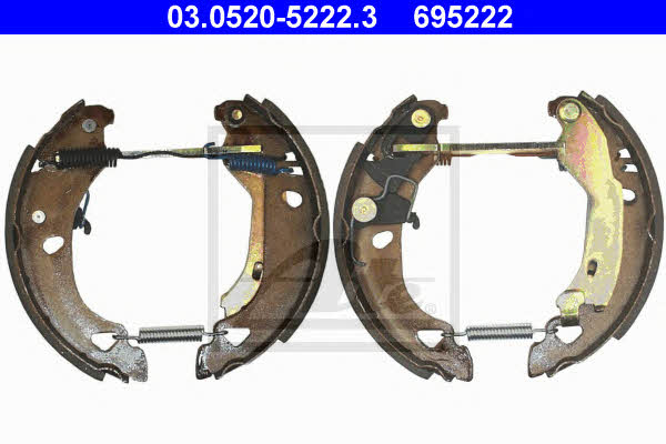 Ate 03.0520-5222.3 Brake shoe set 03052052223: Buy near me at 2407.PL in Poland at an Affordable price!