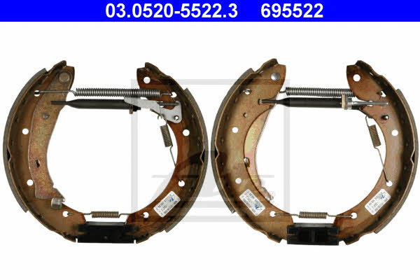 Ate 03.0520-5522.3 Brake shoe set 03052055223: Buy near me in Poland at 2407.PL - Good price!