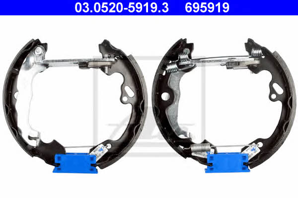 Ate 03.0520-5919.3 Brake shoe set 03052059193: Buy near me in Poland at 2407.PL - Good price!