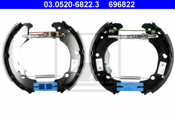 Ate 03.0520-6822.3 Колодки гальмівні барабанні, комплект 03052068223: Приваблива ціна - Купити у Польщі на 2407.PL!