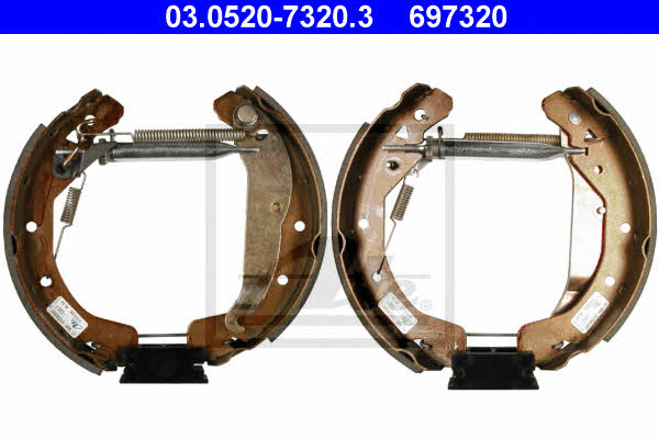 Ate 03.0520-7320.3 Brake shoe set 03052073203: Buy near me in Poland at 2407.PL - Good price!