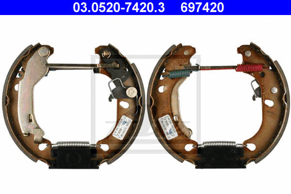 Ate 03.0520-7420.3 Brake shoe set 03052074203: Buy near me at 2407.PL in Poland at an Affordable price!
