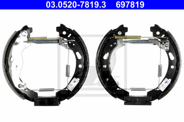 Ate 03.0520-7819.3 Brake shoe set 03052078193: Buy near me at 2407.PL in Poland at an Affordable price!