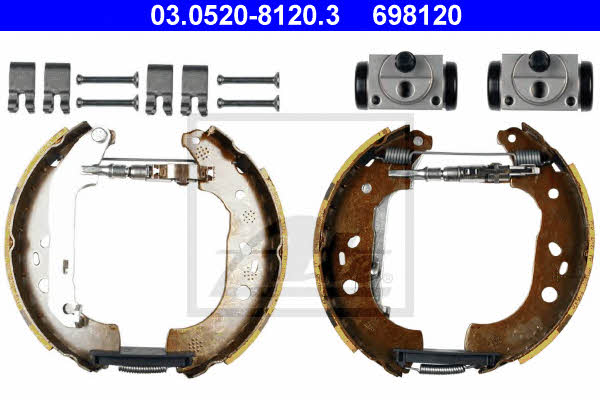 Ate 03.0520-8120.3 Brake shoe set 03052081203: Buy near me at 2407.PL in Poland at an Affordable price!