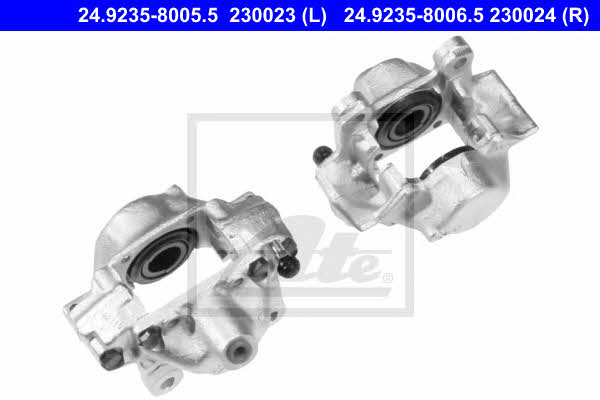 Ate 24.9235-8005.5 Brake caliper rear left 24923580055: Buy near me at 2407.PL in Poland at an Affordable price!
