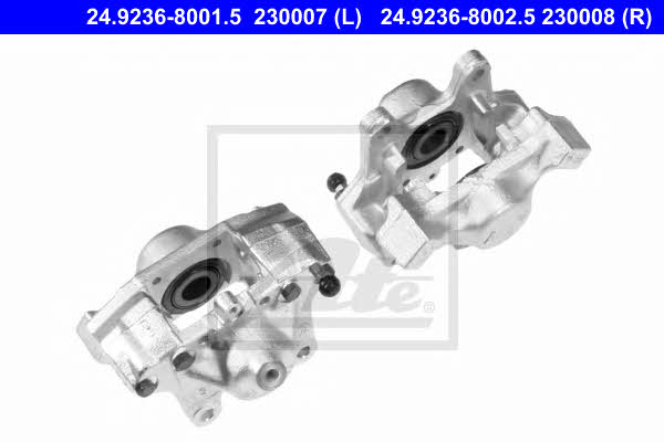 Ate 24.9236-8002.5 Brake caliper rear right 24923680025: Buy near me in Poland at 2407.PL - Good price!