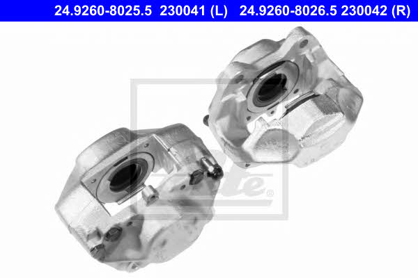 Ate 24.9260-8025.5 Brake caliper front left 24926080255: Buy near me in Poland at 2407.PL - Good price!