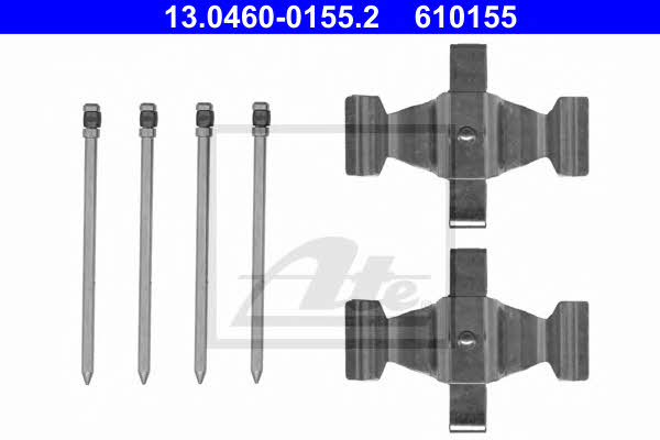 Ate 13.0460-0155.2 Mounting kit brake pads 13046001552: Buy near me in Poland at 2407.PL - Good price!