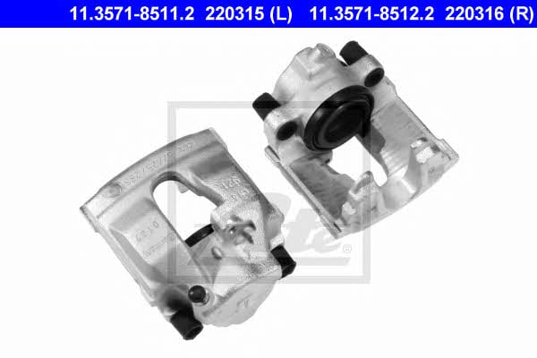 Ate 11.3571-8512.2 Brake caliper front right 11357185122: Buy near me in Poland at 2407.PL - Good price!