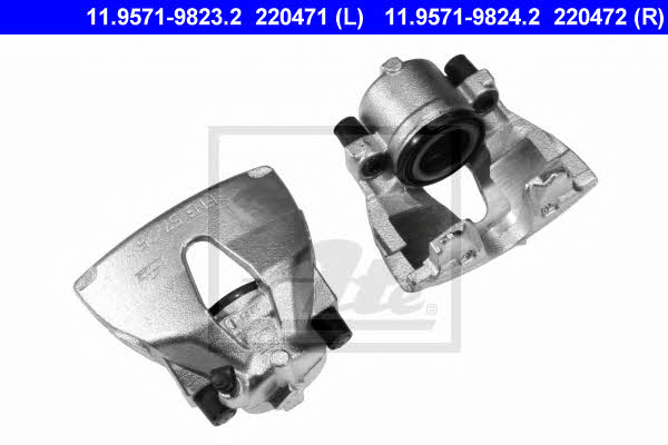 Ate 11.9571-9824.2 Brake caliper front right 11957198242: Buy near me in Poland at 2407.PL - Good price!