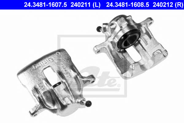 Ate 24.3481-1608.5 Brake caliper front right 24348116085: Buy near me in Poland at 2407.PL - Good price!