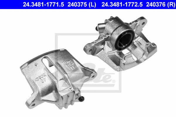 Ate 24.3481-1772.5 Brake caliper front right 24348117725: Buy near me in Poland at 2407.PL - Good price!