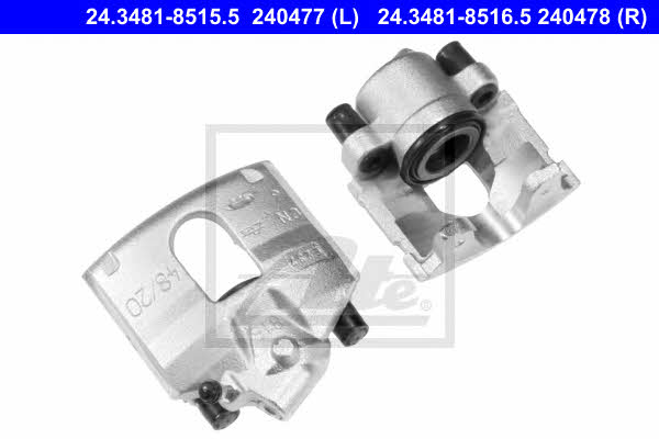 Ate 24.3481-8516.5 Brake caliper front right 24348185165: Buy near me in Poland at 2407.PL - Good price!