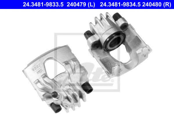 Ate 24.3481-9833.5 Brake caliper front left 24348198335: Buy near me in Poland at 2407.PL - Good price!