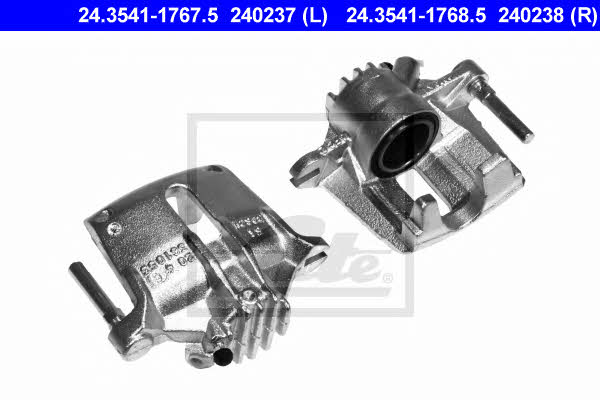 Ate 24.3541-1768.5 Brake caliper front right 24354117685: Buy near me in Poland at 2407.PL - Good price!