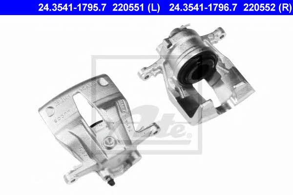 Ate 24.3541-1796.7 Brake caliper front right 24354117967: Buy near me in Poland at 2407.PL - Good price!