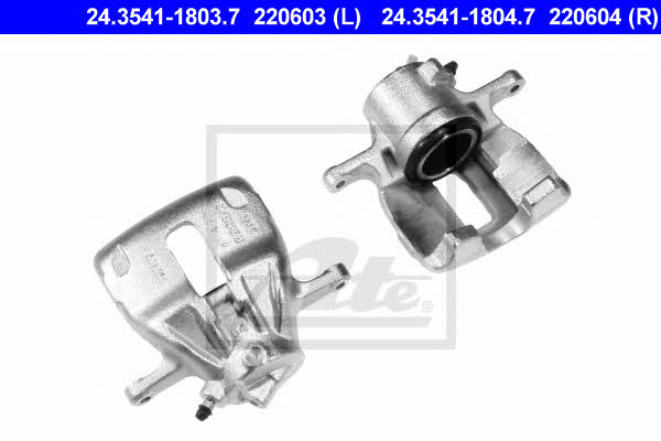 Ate 24.3541-1804.7 Brake caliper front right 24354118047: Buy near me in Poland at 2407.PL - Good price!