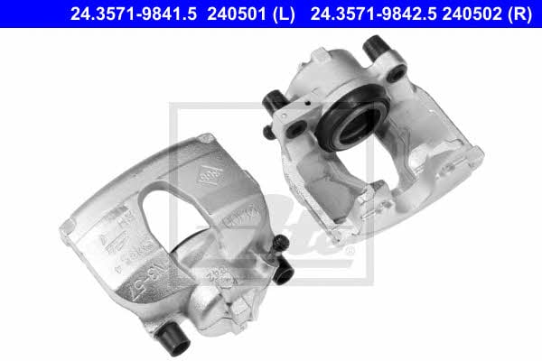 Ate 24.3571-9842.5 Brake caliper front right 24357198425: Buy near me in Poland at 2407.PL - Good price!