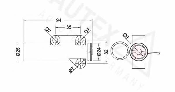 Autex 631273 Натягувач ременя зубчастого (ГРМ) 631273: Приваблива ціна - Купити у Польщі на 2407.PL!