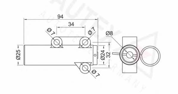 Autex 631717 Riemenspanner, zahnriemen 631717: Kaufen Sie zu einem guten Preis in Polen bei 2407.PL!