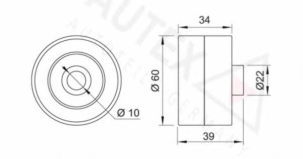 Autex 651759 Spannrolle, zahnriemen 651759: Kaufen Sie zu einem guten Preis in Polen bei 2407.PL!