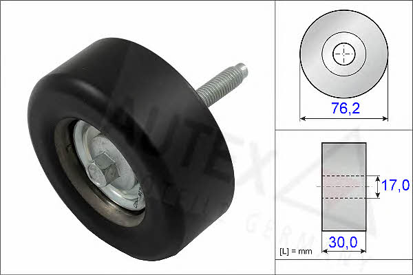 Autex 654337 Rippenriemenspannrolle (Antriebsriemen) 654337: Kaufen Sie zu einem guten Preis in Polen bei 2407.PL!