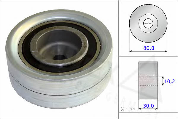 Autex 654718 Tensioner pulley, timing belt 654718: Buy near me in Poland at 2407.PL - Good price!